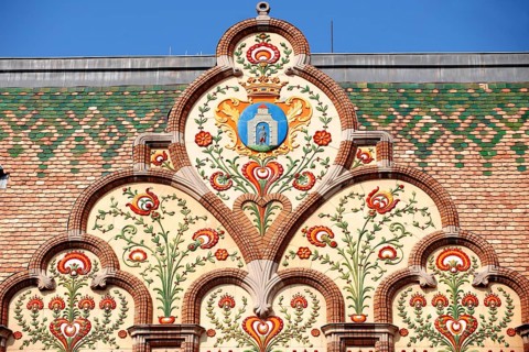 Art Nouveau style town hall