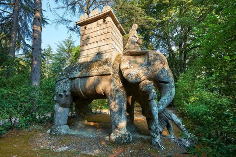 Sculpture of an elephant