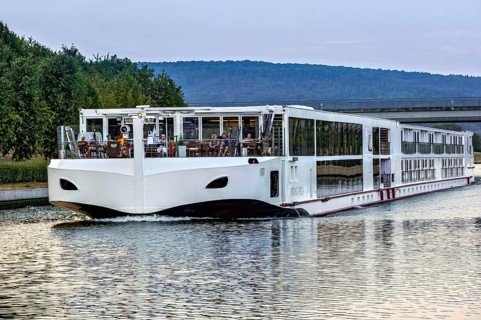 River cruise ship Viking Atla