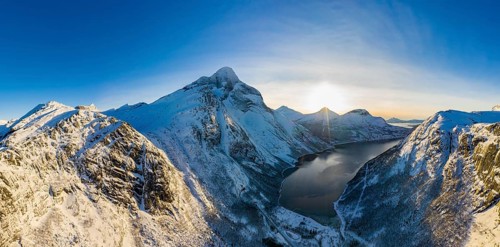 Fjord with Stetind