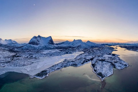 View of Efjord and Stortinden