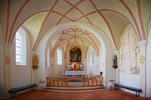 Interior view of the Schnappenkapelle