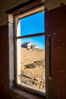 Window of an old colonial house