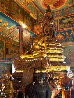 Gilt Bronze Buddha