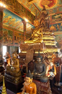 Gilt Bronze Buddha