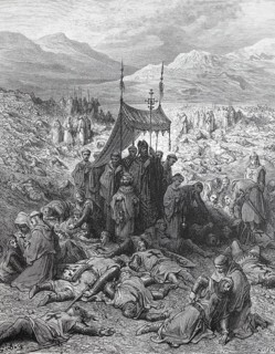 The Siege of Antioch during the First Crusade in 1097 and 1098