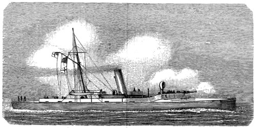 Tank gunboat Brummer of the German Imperial Navy
