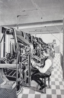 Linotype Simplex machine