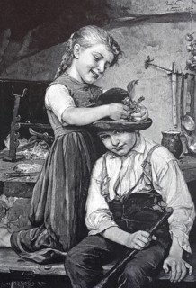 Two children