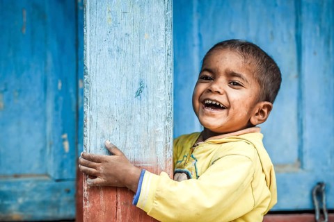 Laughing child