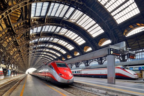 Hall in the central railway station