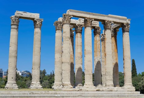 Ruins of Temple of Olympian Zeus