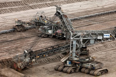 Bucket wheel excavators 275 in Inden opencast mine