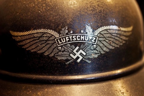Exhibit Nazi helmet