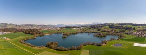 Castle Mauensee and Lake Mauensee
