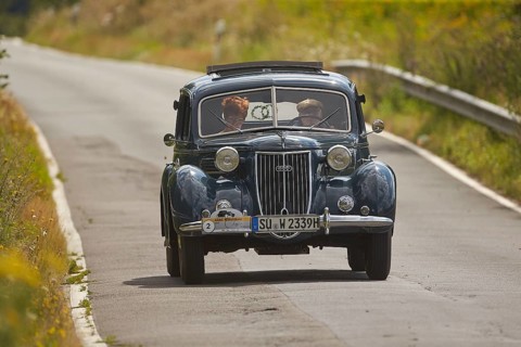 Vintage car rally ADAC Mittelrhein Classic