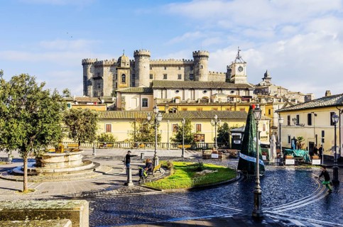 View of the castle Orsini-Odescalchi