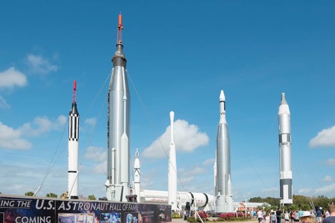 Rocket Garden at Kennedy Space Center