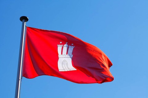 Flag of Free and Hanseatic City of Hamburg