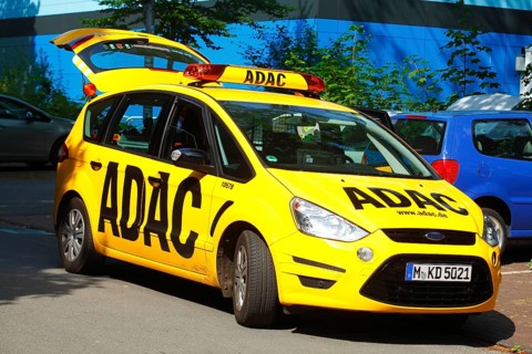 ADAC roadside assistance car