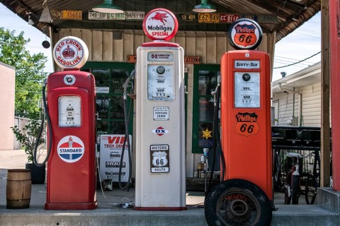 Historic Gas Station Shea's Gas Station