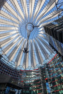 Sony Center with glass dome
