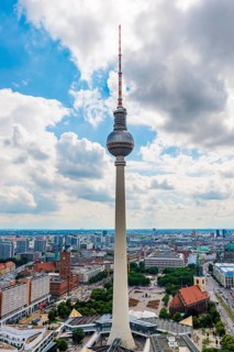 View of TV Tower from Park Inn Hotel