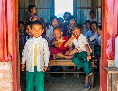 School children