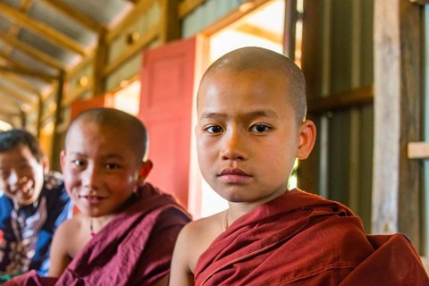 Young monks