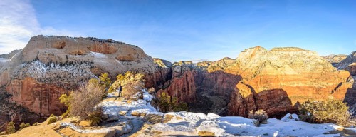 180-degree panorama