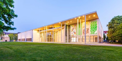 Pinakothek der Moderne at dawn