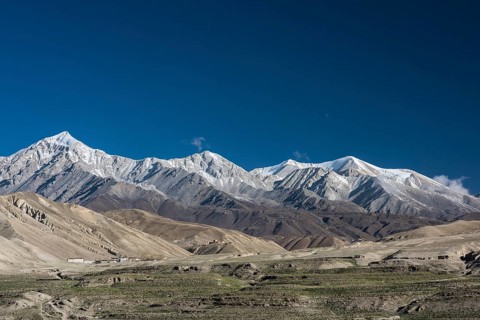 Snowy mountains