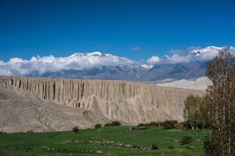 Snowy mountains