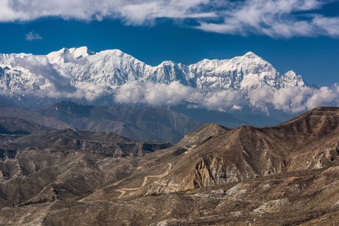 Snowy mountains