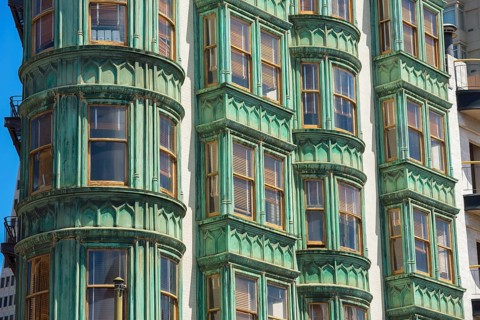 Facade of Columbus Tower