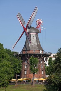 Windmill Herdentorswallmuhle in ramparts