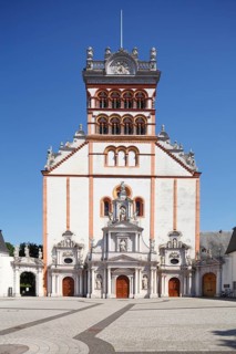 Benedictine abbey St. Matthias with Romanesque basilica