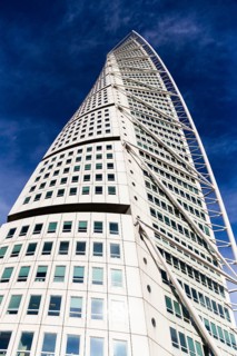 Modern high-rise building