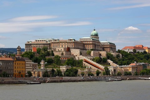 Castle Palace at the Danube