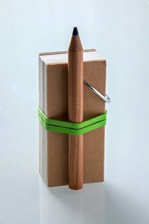 Notepad with pen