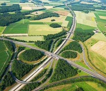 Motorway junction Monchengladbach