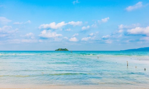 Idyllic beach