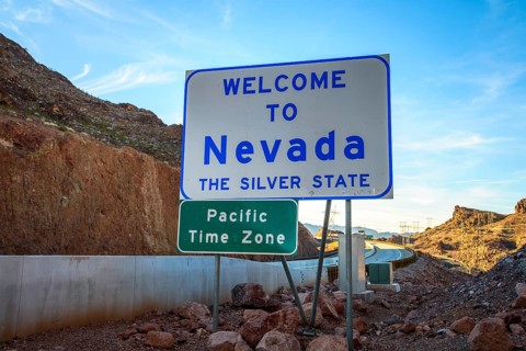 Sign Welcome to Nevada