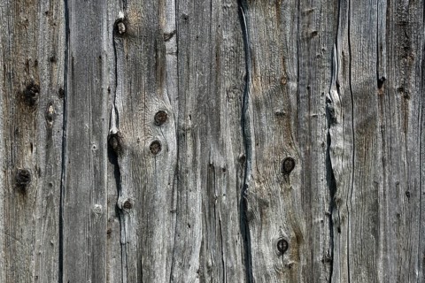 Old weathered wooden planks