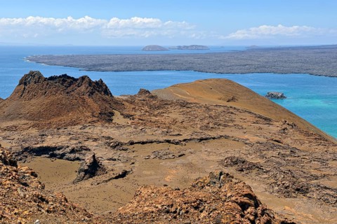Craters and lava formations