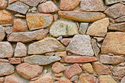 Old granite wall