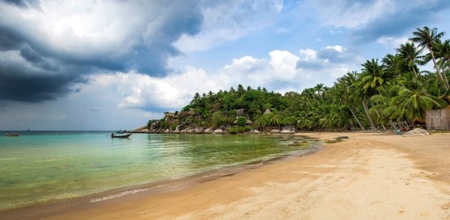 Sandy beach