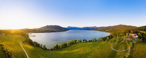 Lake Tegernsee at sunrise