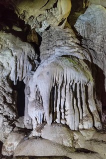 Stalagmite in the shape of an elephant