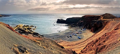 Coast of Charco de los Ciclos